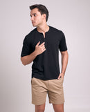 CAMISETA PIMA - HOME - PRETO